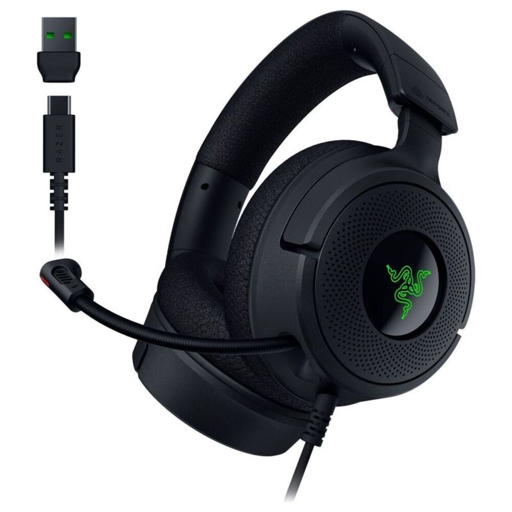 Razer -  Kraken V4 X Gaming Headset Black